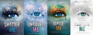 Shatter Me Series Book Covers