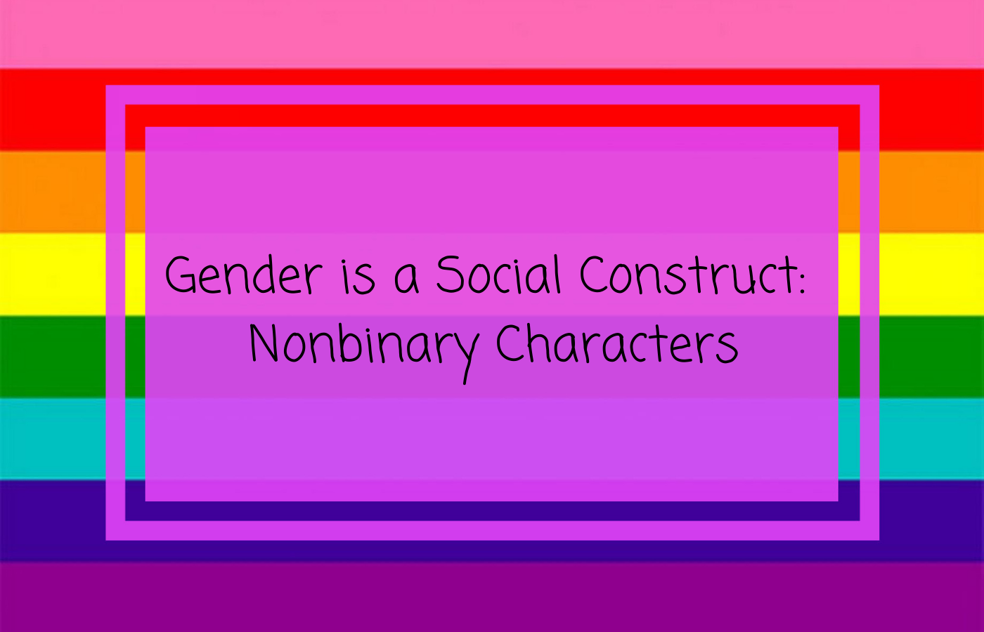 Nonbinary Characters