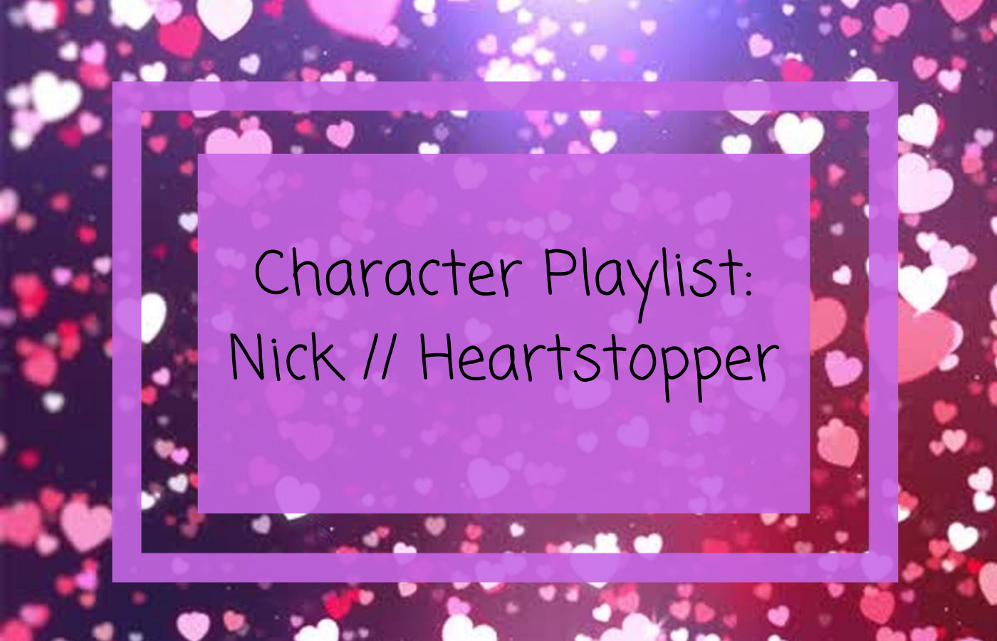 Nick Heartstopper
