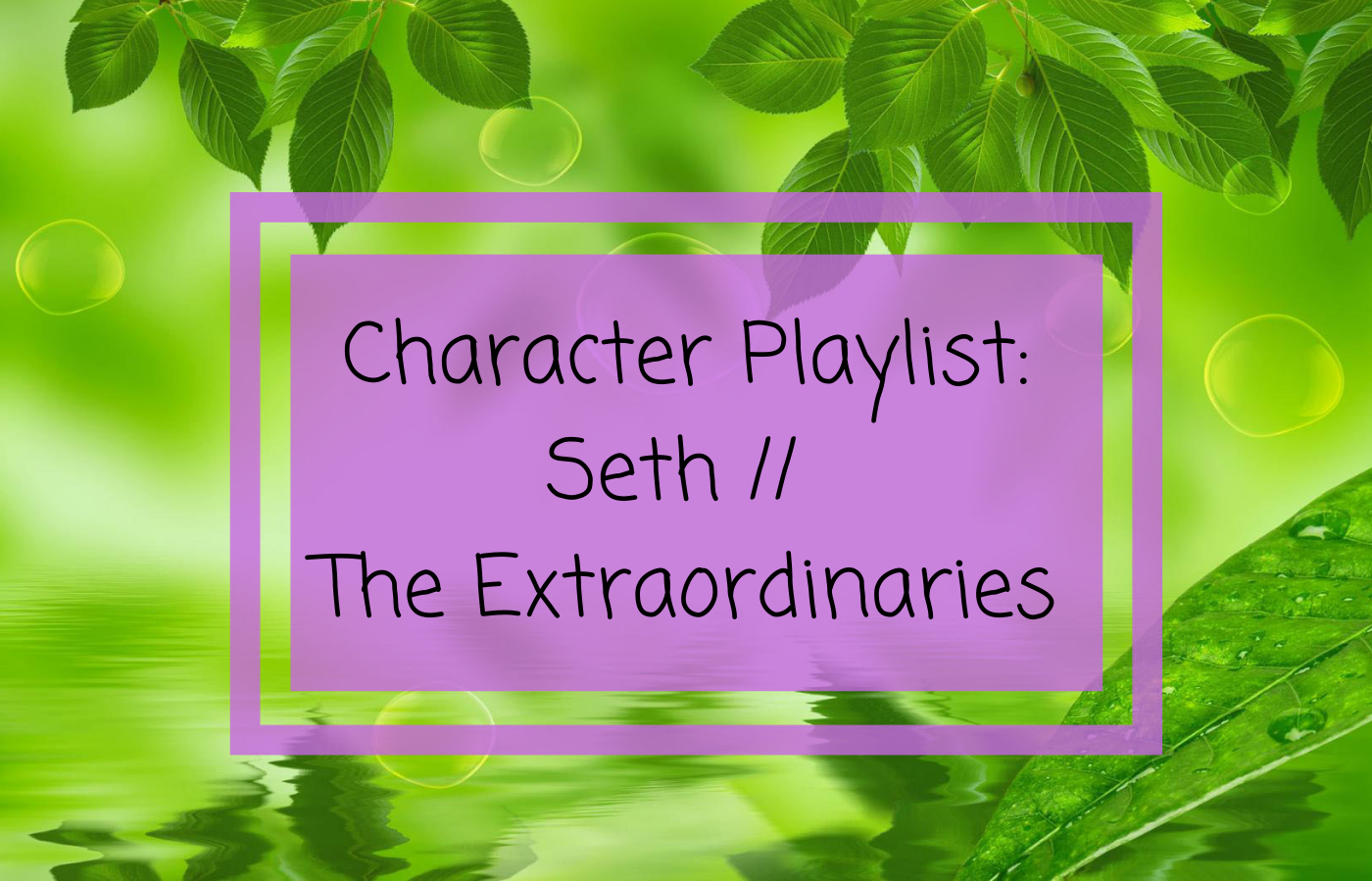 Seth Playlist