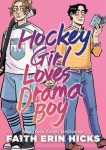 Hockey Girl Loves Drama Boy book cover